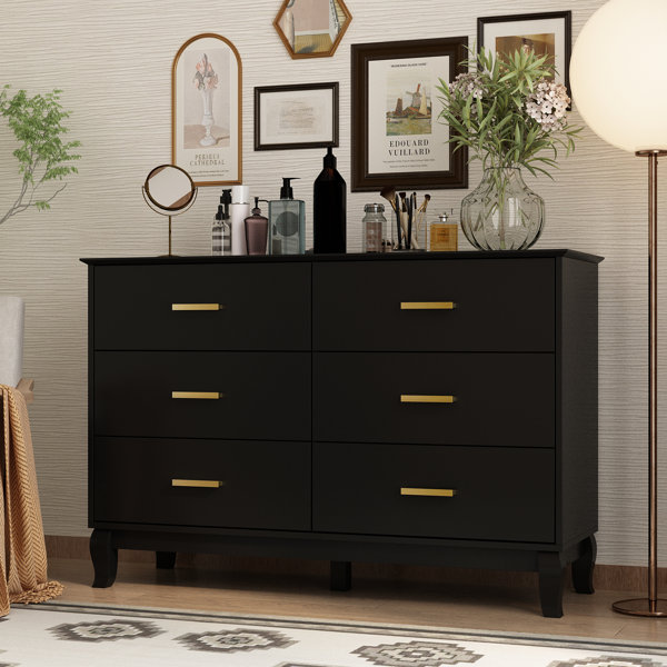 Winston Porter Ingvar 6 Drawer Dresser & Reviews Wayfair
